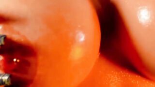 Bubble Butt Blondie Masturbates in Bath with Big Boobs & Orgasm