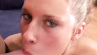 Blondes Blow Best - Sensual Oral Sex with Petite Babe & Huge Facial