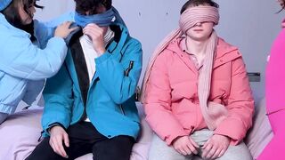 Step-Siblings Secret Affair - Step Sisters Share Brother's Bed