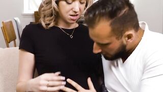 Blondie Nicki Hunters' Panties Get Ripped Off By A Lucky Hunk - XXX Parody