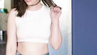 Casey Calvart's Interracial Anal Adventure - Big Black Dick Filling Her Holes