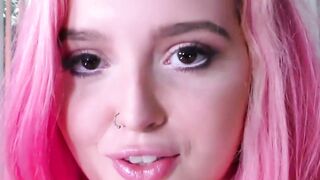 Petite Step-Sister's Passionate Stroke Job - Small Frame Girl Gets Big Load