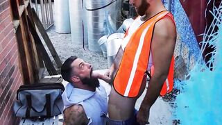 Alpha Wolf's Sneak Attack - Exploring New Sexual Desires With His Colleagues