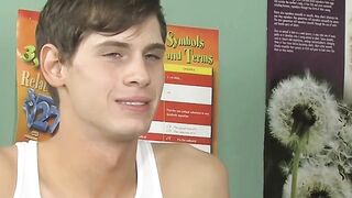 Classroom Banger Twink - Teacher's Pet Gets A Lesson In Pleasure