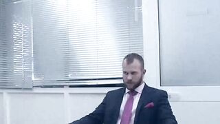 Suited Up Studs - Anal Slapping Action with Dirty Talk
