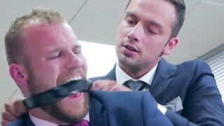 Suited Up Studs - Anal Slapping Action with Dirty Talk