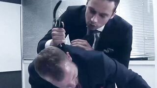 Suited Up Studs - Anal Slapping Action with Dirty Talk