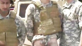 Soldiers Share Bunkbed In Army Dormitory - Anal Sex Between Two Hot Guys
