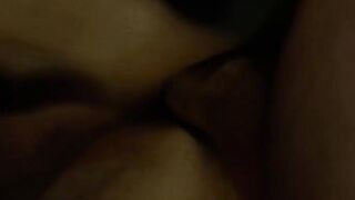 Hot Lingerie Clad Transgender Library Freak Gets Naughtily Creampied