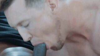 Interracial Anal Threesome - Hunks Taylor Scott & Pierre Parsons Fucked Hard