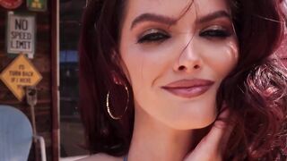 Teen Outdoor Sensation - Bikini Model Showcasing Her Perfect Body