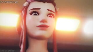 Tracer ORGASM TORTURE - Overwatch RARE Animation