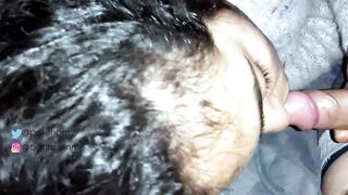 I DRINK ALL THE ACCUMULATED MILK OF MY HUBBY -