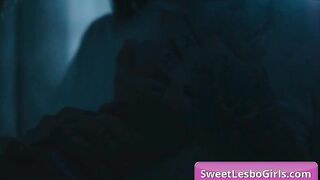 Irresistible big titted Hot lesbo babes Rocky Emerson, Bella Rolland making out