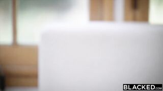 BLACKED Adorable coed Blake seduces her roommates BF