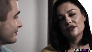 Stepmom wants her stepson to plowed her twat and and