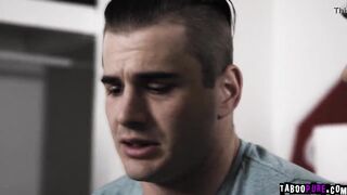 Stepmom wants her stepson to plowed her twat and and