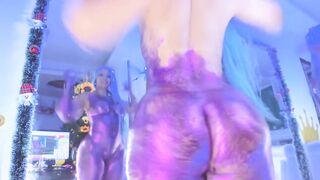 Miss Diamond Twerk and Clap with Glitter