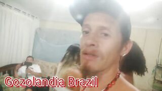 Noite da bagunça na casa do casal de primos Paty