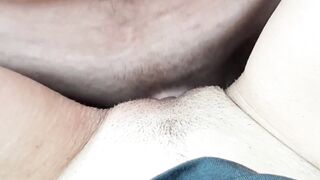 Impatient Tearing of Stockings and Long Jizzed into the Vehicle