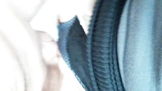 Impatient Tearing of Stockings and Long Jizzed into the Vehicle