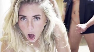 BonnieBlue Loves Hardcore Anal Threesome in Group Orgy