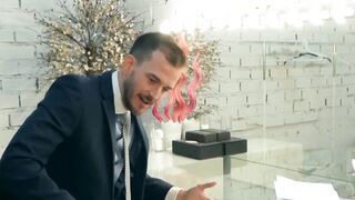 Anal Rough Sex - Weather Man Gets Drilled By Hunk Pornstar Vadim Romanoff