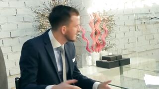 Anal Rough Sex - Weather Man Gets Drilled By Hunk Pornstar Vadim Romanoff