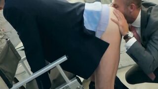 Anal Rough Sex - Weather Man Gets Drilled By Hunk Pornstar Vadim Romanoff