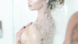 Nicole Aniston's Shower Fuck - POV Perspective With Big Dick Isah Maxwell