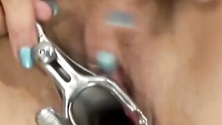 Kinky Brunette Solo Play - Adult Toy Exploration Session
