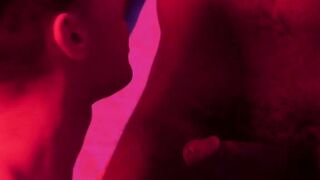 Interracial Pounding - Black Guy Dominates Petite White Boy In Anal Sex