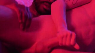 Interracial Pounding - Black Guy Dominates Petite White Boy In Anal Sex
