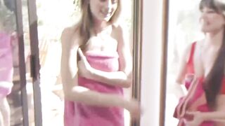 Teen Land #3 - Step-Mother's Day Out!", featuring pornstar Krissy Lyynns in her role as an experienced cougar seducing two young men with their girlfriends to have some fun together on