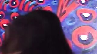 Classy Bitch Fucks Senior Man In Public Theater - Live Sex Show