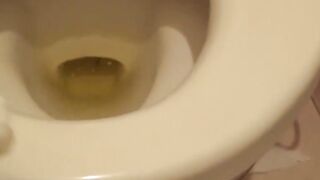 Teenage college girl's Naughtiest Secret - Piss Play in Classroom