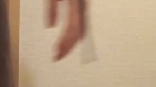 Teenage college girl's Naughtiest Secret - Piss Play in Classroom