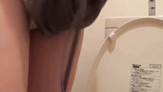 Teenage college girl's Naughtiest Secret - Piss Play in Classroom