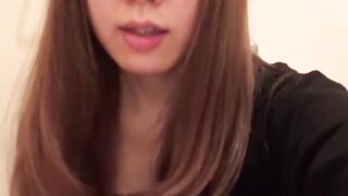 Teenage college girl's Naughtiest Secret - Piss Play in Classroom