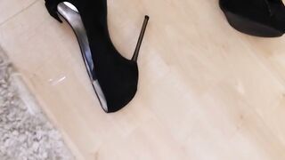 Asian Teen's Foot Job - Step-Daughter Fucks Her Way To A Big Load