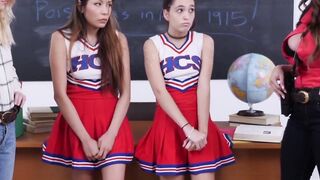 Cheerleading Teacher's Pet #2 - Scissor Sisterhood