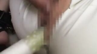 J-Pop Star's Sexually Charged Solo Performance - Rough Masturbation Session