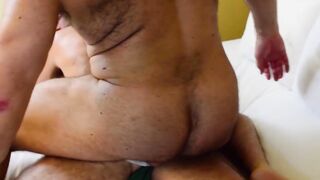 Hair Bear's Hardcore Anal Ride with Buddy - Raw Ass-Fucking Action