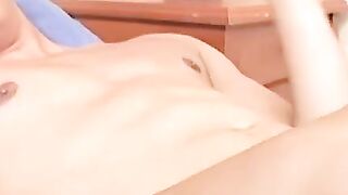 Twinks Unleashed - Hunk Teen Jacks Off His Massive Fat Dick