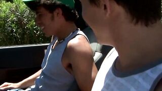Outdoors Anal Adventure - Big Dick Pounding Asses of Auston & Chad