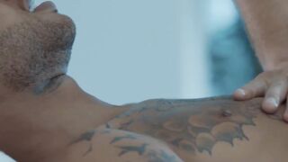 Black Thug Rimjob & Anal Sex with Big Dick Massage Therapist