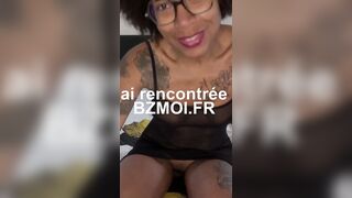 Black Goddess Priscilla De Lys Masturbates Solo on WebCam