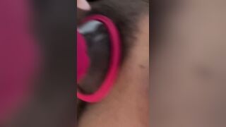 Black Goddess Priscilla De Lys Masturbates Solo on WebCam
