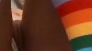 Passionate Sixtynining Lesbians - Brunette Babes Finger Fuck Each Other