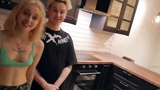 Molly Cutie - Older Man Plays Games With Young Blonde Babe